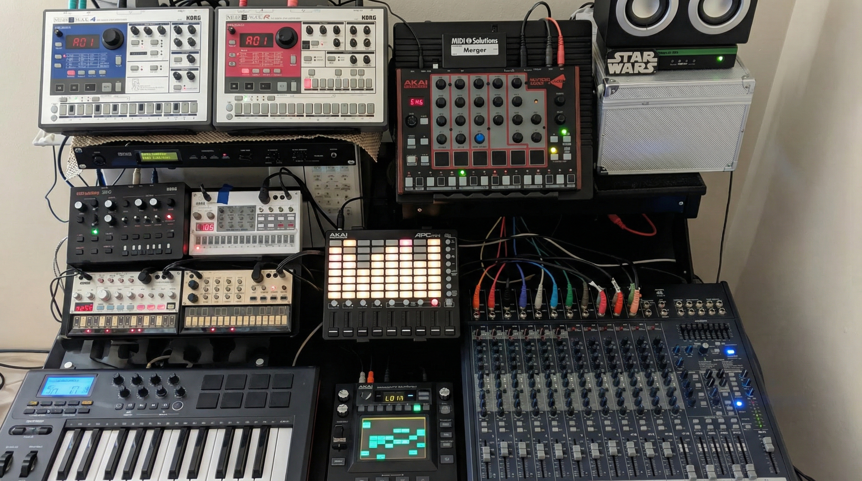 Todd Salpen in the studio